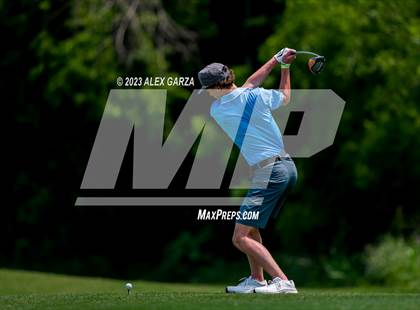 Thumbnail 3 in UIL 1A Boys Golf Finals Round 2 photogallery.