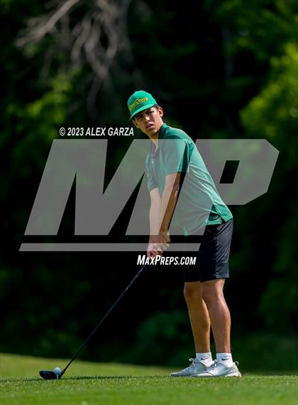 Thumbnail 3 in UIL 1A Boys Golf Finals Round 2 photogallery.