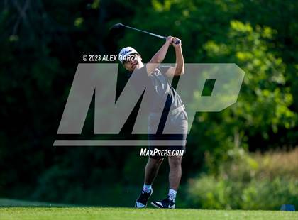 Thumbnail 1 in UIL 1A Boys Golf Finals Round 2 photogallery.