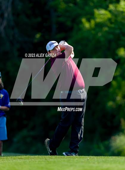 Thumbnail 1 in UIL 1A Boys Golf Finals Round 2 photogallery.