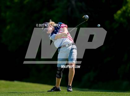 Thumbnail 2 in UIL 1A Boys Golf Finals Round 2 photogallery.