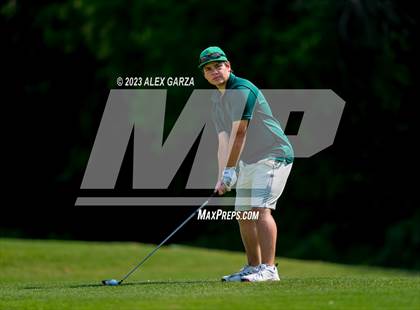 Thumbnail 2 in UIL 1A Boys Golf Finals Round 2 photogallery.