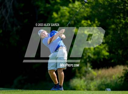Thumbnail 2 in UIL 1A Boys Golf Finals Round 2 photogallery.