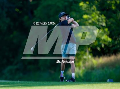 Thumbnail 2 in UIL 1A Boys Golf Finals Round 2 photogallery.