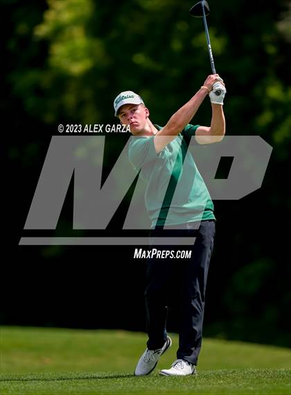 Thumbnail 1 in UIL 1A Boys Golf Finals Round 2 photogallery.