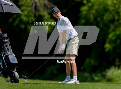 Thumbnail 1 in UIL 1A Boys Golf Finals Round 2 photogallery.