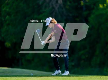 Thumbnail 1 in UIL 1A Boys Golf Finals Round 2 photogallery.