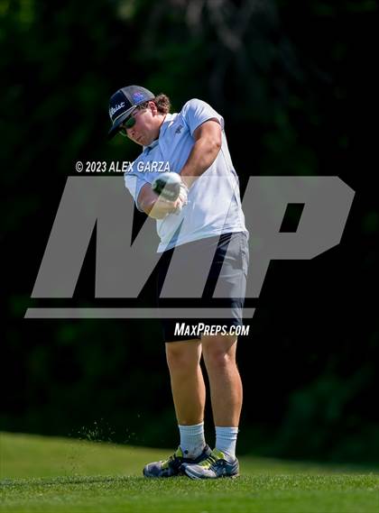 Thumbnail 3 in UIL 1A Boys Golf Finals Round 2 photogallery.