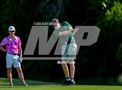Thumbnail 2 in UIL 1A Boys Golf Finals Round 2 photogallery.