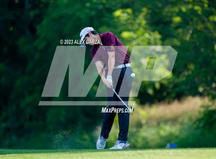 Thumbnail 2 in UIL 1A Boys Golf Finals Round 2 photogallery.
