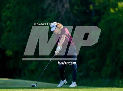 Thumbnail 2 in UIL 1A Boys Golf Finals Round 2 photogallery.