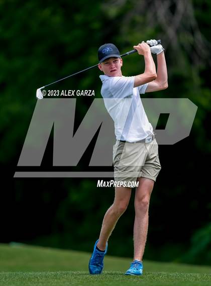 Thumbnail 3 in UIL 1A Boys Golf Finals Round 2 photogallery.