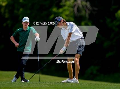Thumbnail 2 in UIL 1A Boys Golf Finals Round 2 photogallery.