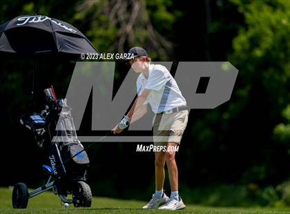 Thumbnail 3 in UIL 1A Boys Golf Finals Round 2 photogallery.