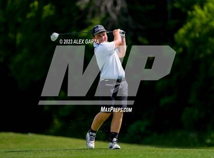 Thumbnail 1 in UIL 1A Boys Golf Finals Round 2 photogallery.