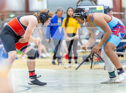Thumbnail 2 in Bishop Manogue vs Pershing County (Earl Wilken's Tournament) photogallery.