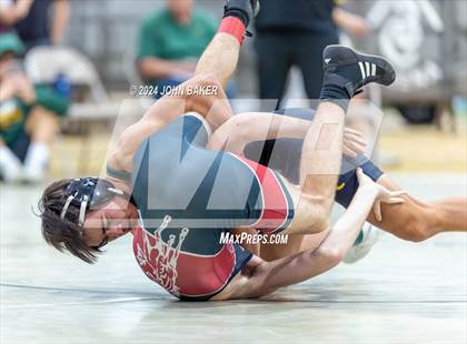 Thumbnail 2 in Bishop Manogue vs Pershing County (Earl Wilken's Tournament) photogallery.
