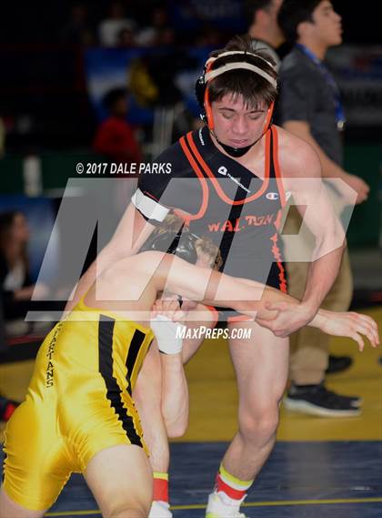 Thumbnail 1 in NYSPHSAA Wrestling Championships (Div.2 - 113 lb. Champ) photogallery.