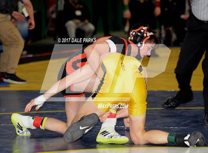 Thumbnail 3 in NYSPHSAA Wrestling Championships (Div.2 - 113 lb. Champ) photogallery.
