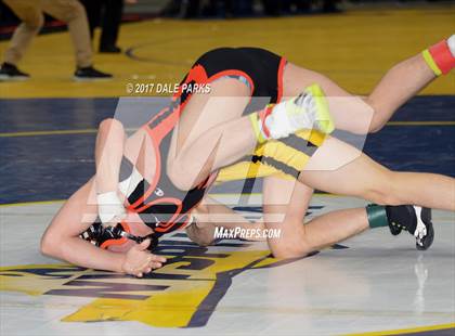 Thumbnail 2 in NYSPHSAA Wrestling Championships (Div.2 - 113 lb. Champ) photogallery.