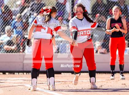 Thumbnail 2 in Eaton vs. Strasburg (CHSAA 3A Final) photogallery.