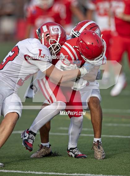 Thumbnail 3 in JV: Orange Lutheran @ Mater Dei photogallery.