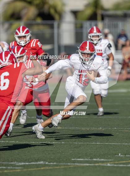 Thumbnail 1 in JV: Orange Lutheran @ Mater Dei photogallery.