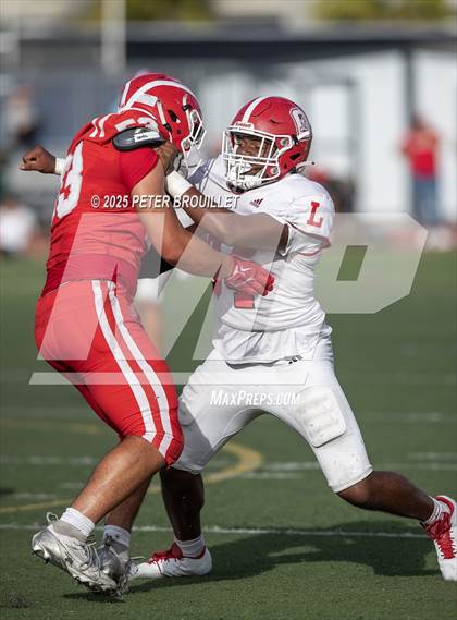 Thumbnail 2 in JV: Orange Lutheran @ Mater Dei photogallery.