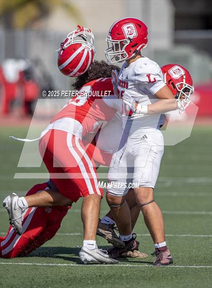 Thumbnail 1 in JV: Orange Lutheran @ Mater Dei photogallery.