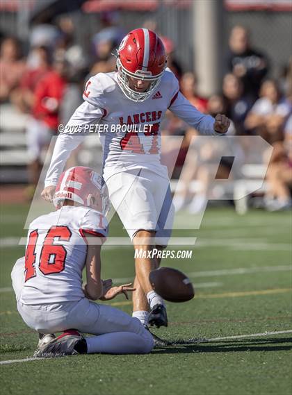 Thumbnail 1 in JV: Orange Lutheran @ Mater Dei photogallery.