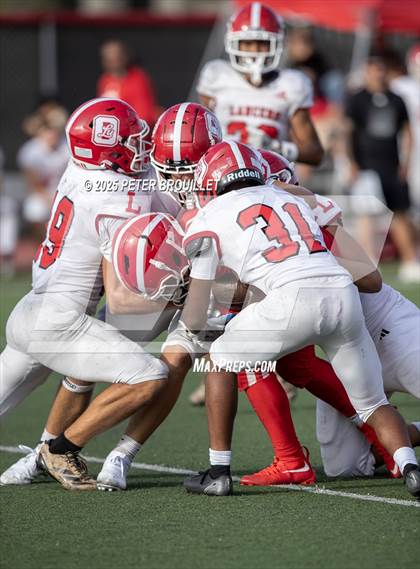 Thumbnail 1 in JV: Orange Lutheran @ Mater Dei photogallery.