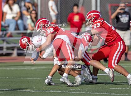 Thumbnail 2 in JV: Orange Lutheran @ Mater Dei photogallery.