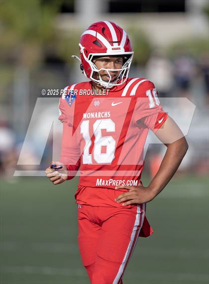 Thumbnail 1 in JV: Orange Lutheran @ Mater Dei photogallery.