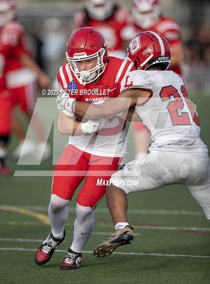 Thumbnail 2 in JV: Orange Lutheran @ Mater Dei photogallery.
