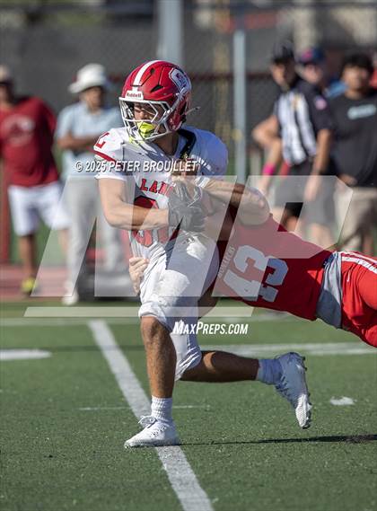 Thumbnail 1 in JV: Orange Lutheran @ Mater Dei photogallery.