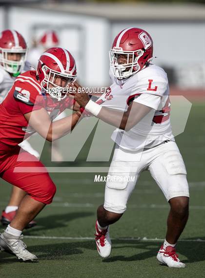 Thumbnail 3 in JV: Orange Lutheran @ Mater Dei photogallery.