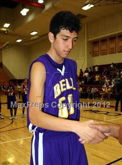 Thumbnail 3 in Bell vs. Grant (CIF LA City Section Final) photogallery.