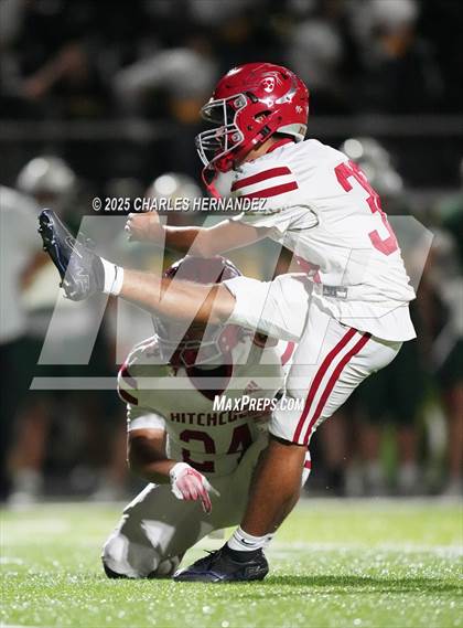 Thumbnail 1 in Hitchcock vs Little River Academy (UIL 3A D1 Football Bi-District) photogallery.