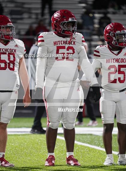 Thumbnail 1 in Hitchcock vs Little River Academy (UIL 3A D1 Football Bi-District) photogallery.