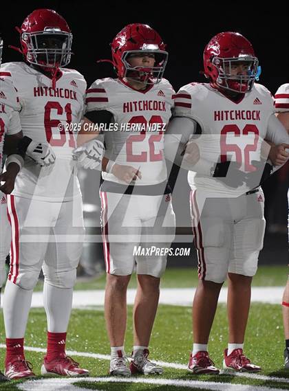 Thumbnail 3 in Hitchcock vs Little River Academy (UIL 3A D1 Football Bi-District) photogallery.