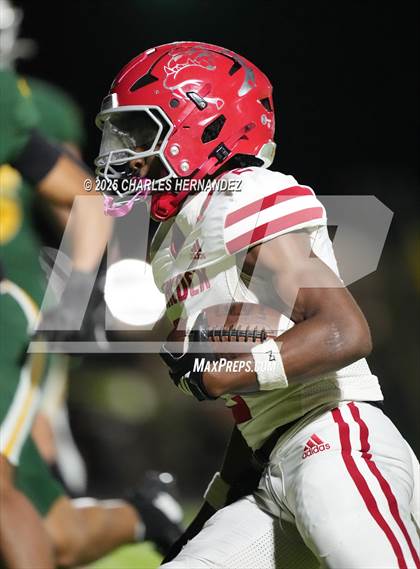 Thumbnail 3 in Hitchcock vs Little River Academy (UIL 3A D1 Football Bi-District) photogallery.