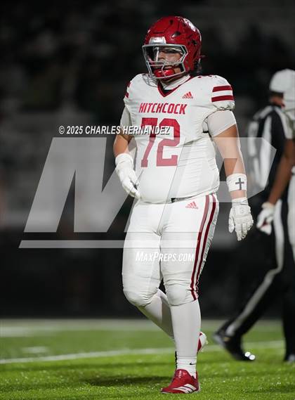 Thumbnail 1 in Hitchcock vs Little River Academy (UIL 3A D1 Football Bi-District) photogallery.