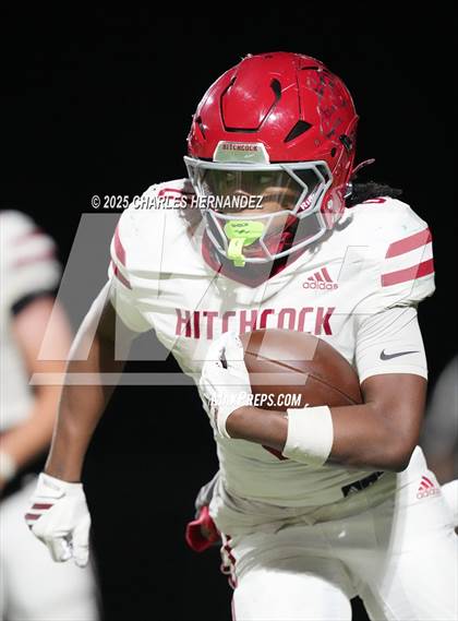 Thumbnail 2 in Hitchcock vs Little River Academy (UIL 3A D1 Football Bi-District) photogallery.