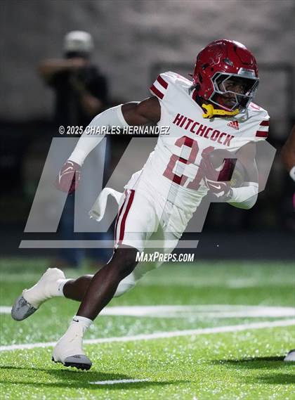 Thumbnail 3 in Hitchcock vs Little River Academy (UIL 3A D1 Football Bi-District) photogallery.