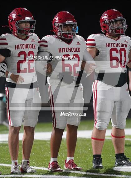 Thumbnail 1 in Hitchcock vs Little River Academy (UIL 3A D1 Football Bi-District) photogallery.