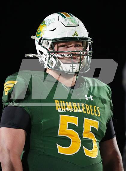 Thumbnail 3 in Hitchcock vs Little River Academy (UIL 3A D1 Football Bi-District) photogallery.