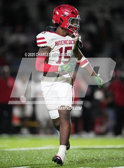 Thumbnail 3 in Hitchcock vs Little River Academy (UIL 3A D1 Football Bi-District) photogallery.