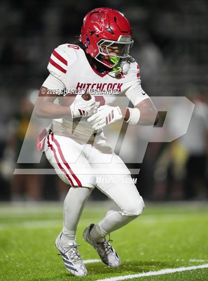 Thumbnail 3 in Hitchcock vs Little River Academy (UIL 3A D1 Football Bi-District) photogallery.