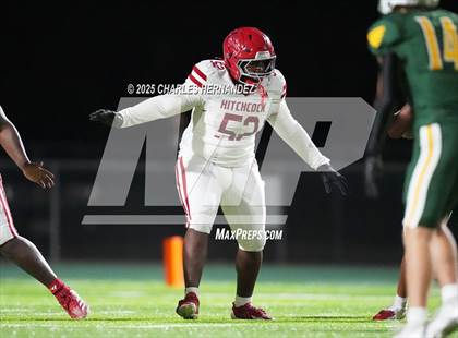 Thumbnail 2 in Hitchcock vs Little River Academy (UIL 3A D1 Football Bi-District) photogallery.