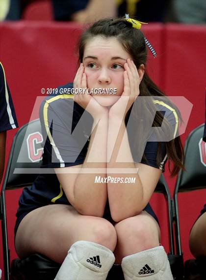 Thumbnail 1 in Wakeland [Justin] vs Highland Park (UIL 5A Area Playoff) photogallery.